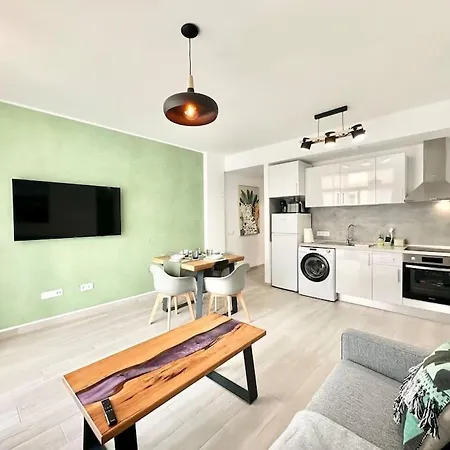 El Palmito En Centro, Terraza Privada, Cocina Completa Y Wifi Lägenhet *